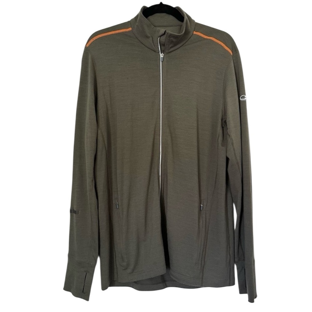 Icebreaker Merino GT Long Sleeve Half Zip Mens Large